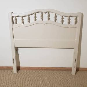 Pair of Traditional Spindle Twin Headboards