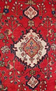 Wool Oriental Runner  13.5 x 3.6