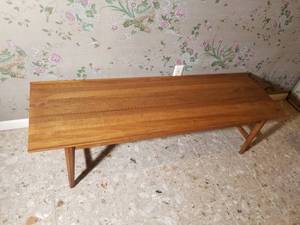MCM Walnut Cocktail Table by Heritage