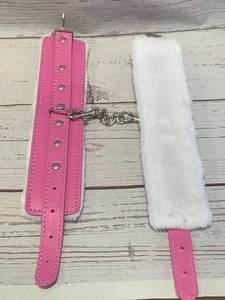 New Pink Fuzzy Wrist Restraints
