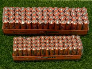Lot of 120 in Date Batteries (60 AA & 60 AAA)
