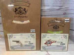 New Laser Cut Wood Puzzles (Gun Helicopter)