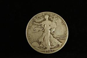 lot 28 image: 1942-S Walking Liberty Silver Half Dollar Coin