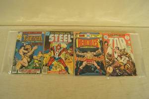 lot 74 image: Vintage #1 Comic Books - Tarzan, Steel, Hercules, Tor