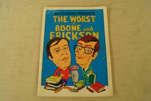 lot 90 image: Vintage Worst of Boone and Erickson Book - WCCO Radio
