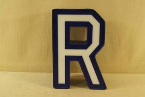 lot 87 image: CHOICE of Lighted Letter - HOETR - 11.25 Tall
