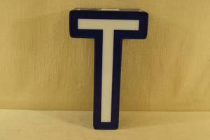 lot 88 image: CHOICE of Lighted Letter - BSHOETR - 12.25 Tall
