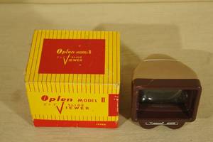 lot 110 image: Vintage Oplen Model II 2x2 Slide Viewer