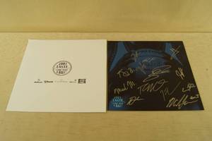 lot 160 image: 2007 Taste of the Timberwolves Team Signed Card - Kevin Garnett
