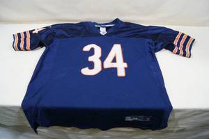 lot 161 image: Walter Payton Stitched Football Jersey