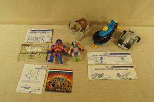 lot 185 image: Vintage Action Figures and GI Joe Instructions