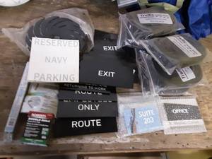 lot 44 image: Lot Of Misc. Signage