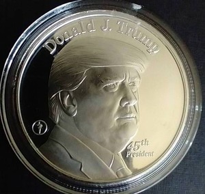 Donald Trump 1 oz Silver Round