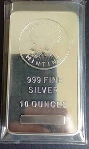 10 Ounce Silver Bar