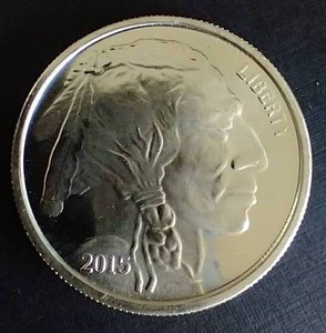 2015 Buffalo Silver Round