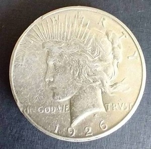 1926-S Peace Dollar