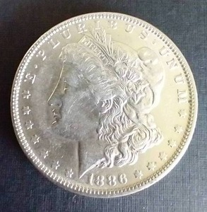 1886 Morgan Dollar
