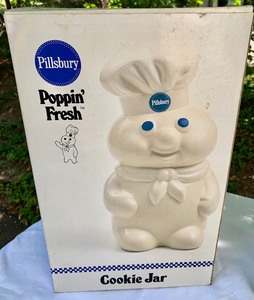 lot 38 image: Pillsbury Poppin Fresh Cookie Jar