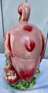 lot 110 image: Home Flamingo Cookie Jar