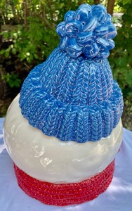 lot 138 image: Hallmark Snowman Cookie Jar