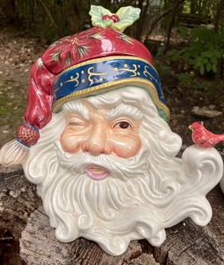 lot 176 image: Holiday Themed Cookie Jars