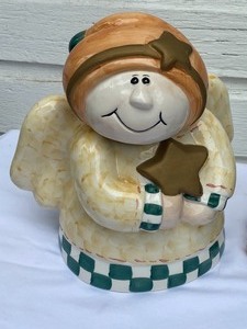 lot 184 image: Two Christmas Themed Cookie Jars