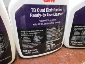 lot 107 image: 3M Disinfectant