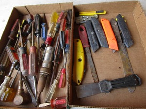 Screwdrivers, Knives