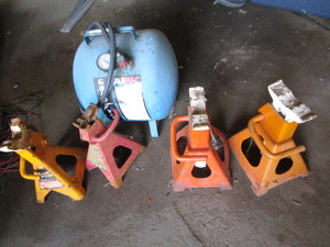 Portable Air Tank, Jack Stands