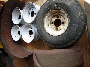 Trailer Fender  & Rims