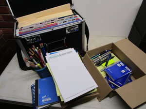 File Holders, Notepads