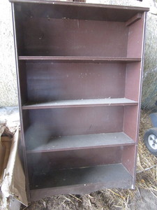 Wooden Bookshelf