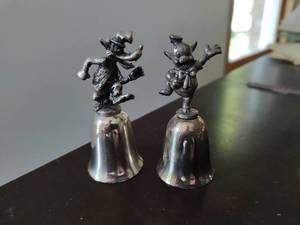 lot 34 image: Two NE Disney Wolf And Pig Bell