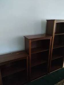 lot 84 image: Three Bookshelfs