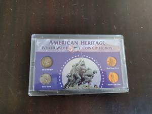 lot 91 image: American Heritage World War Two Coin Collection