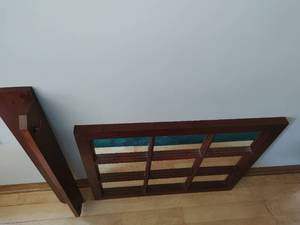 lot 92 image: Wall Hanging Mirror And Shelf