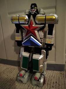 lot 114 image: Vintage Bandia Power Rangers Transforming Toy