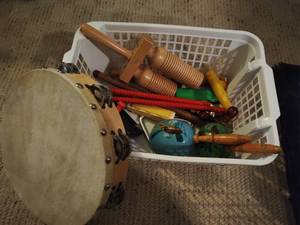 lot 122 image: Collection Of Kids Musical Instruments