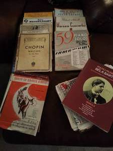 lot 169 image: Sheet Music