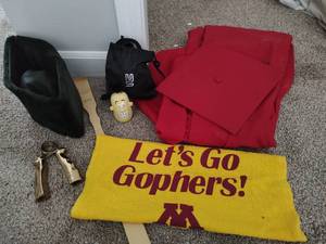 lot 228 image: Graduation Gown & More