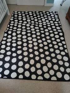 lot 223 image: Polka-Dot Rug