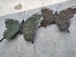 lot 241 image: Topiary Butterflies