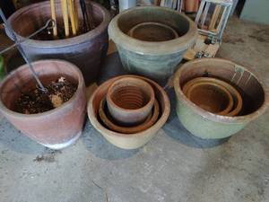 lot 245 image: Ceramic Planters