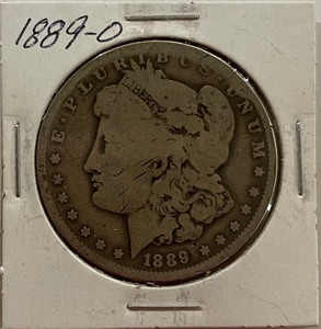1889-O Morgan Silver Dollar