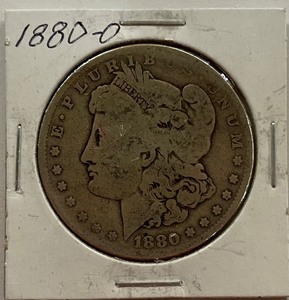 1880-O Morgan Silver Dollar