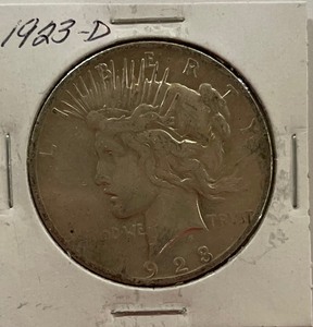 1923-D Silver Peace Dollar