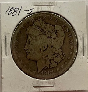 1881-S Morgan Silver Dollar