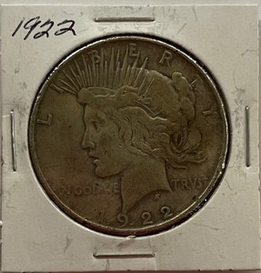 1922 Silver Peace Dollar