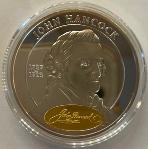 John HancockDeclaration of Independence Token