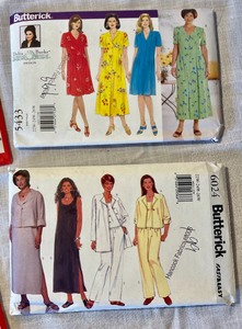 lot 76 image: 5 Vintage Sewing Patterns